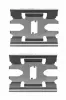 Zubehörsatz, Scheibenbremsbelag HELLA 8DZ 355 204-071