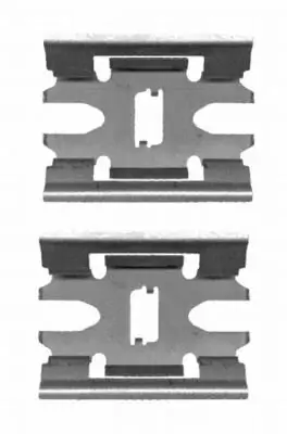 Zubehörsatz, Scheibenbremsbelag HELLA 8DZ 355 204-071 Bild Zubehörsatz, Scheibenbremsbelag HELLA 8DZ 355 204-071