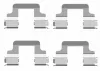 Zubehörsatz, Scheibenbremsbelag HELLA 8DZ 355 204-101