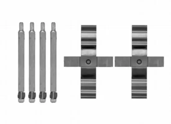 Zubehörsatz, Scheibenbremsbelag HELLA 8DZ 355 204-261 Bild Zubehörsatz, Scheibenbremsbelag HELLA 8DZ 355 204-261