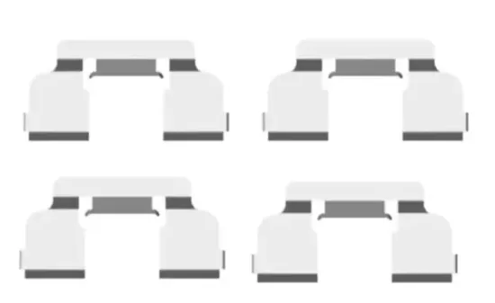 Zubehörsatz, Scheibenbremsbelag HELLA 8DZ 355 203-801 Bild Zubehörsatz, Scheibenbremsbelag HELLA 8DZ 355 203-801