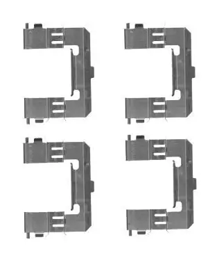 Zubehörsatz, Scheibenbremsbelag HELLA 8DZ 355 204-571