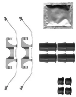 Zubehörsatz, Bremssattel HELLA 8DZ 355 205-461