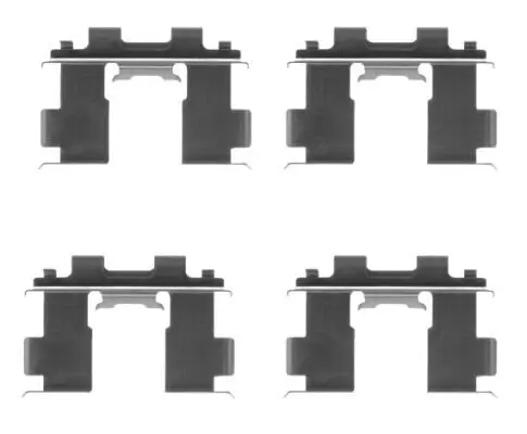 Zubehörsatz, Scheibenbremsbelag HELLA 8DZ 355 205-391 Bild Zubehörsatz, Scheibenbremsbelag HELLA 8DZ 355 205-391