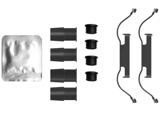 Zubehörsatz, Bremssattel HELLA 8DZ 355 205-771 Bild Zubehörsatz, Bremssattel HELLA 8DZ 355 205-771