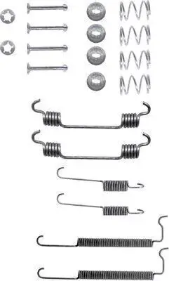 Zubehörsatz, Bremsbacken HELLA 8DZ 355 200-241