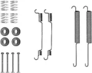 Zubehörsatz, Bremsbacken HELLA 8DZ 355 200-641