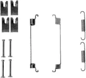 Zubehörsatz, Bremsbacken HELLA 8DZ 355 200-841