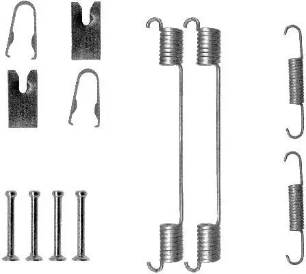 Zubehörsatz, Bremsbacken HELLA 8DZ 355 200-871