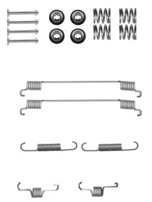 Zubehörsatz, Bremsbacken HELLA 8DZ 355 200-901