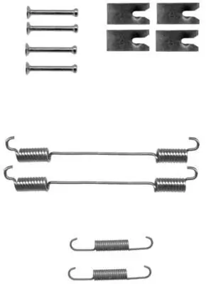 Zubehörsatz, Bremsbacken HELLA 8DZ 355 200-831