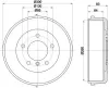 Bremstrommel Hinterachse HELLA 8DT 355 301-141 Bild Bremstrommel Hinterachse HELLA 8DT 355 301-141