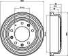 Bremstrommel HELLA 8DT 355 302-371 Bild Bremstrommel HELLA 8DT 355 302-371