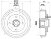 Bremstrommel HELLA 8DT 355 302-751 Bild Bremstrommel HELLA 8DT 355 302-751