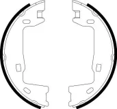 Bremsbackensatz, Feststellbremse HELLA 8DA 355 050-321