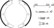 Bremsbackensatz, Feststellbremse HELLA 8DA 355 050-301