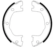 Bremsbackensatz, Feststellbremse Hinterachse HELLA 8DA 355 050-501