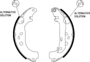 Bremsbackensatz HELLA 8DB 355 002-921