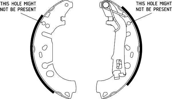 Bremsbackensatz HELLA 8DB 355 002-971