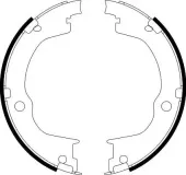 Bremsbackensatz, Feststellbremse HELLA 8DA 355 050-791