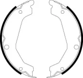 Bremsbackensatz, Feststellbremse HELLA 8DA 355 050-051