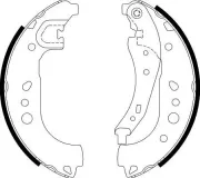 Bremsbackensatz HELLA 8DB 355 022-281