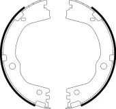 Bremsbackensatz, Feststellbremse HELLA 8DA 355 051-211