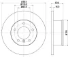 Bremsscheibe HELLA 8DD 355 100-391 Bild Bremsscheibe HELLA 8DD 355 100-391