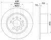 Bremsscheibe HELLA 8DD 355 100-891 Bild Bremsscheibe HELLA 8DD 355 100-891