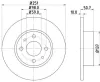 Bremsscheibe HELLA 8DD 355 101-101 Bild Bremsscheibe HELLA 8DD 355 101-101