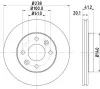 Bremsscheibe HELLA 8DD 355 101-261 Bild Bremsscheibe HELLA 8DD 355 101-261