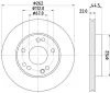 Bremsscheibe Vorderachse HELLA 8DD 355 101-461 Bild Bremsscheibe Vorderachse HELLA 8DD 355 101-461
