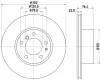 Bremsscheibe HELLA 8DD 355 101-711 Bild Bremsscheibe HELLA 8DD 355 101-711