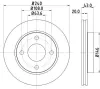 Bremsscheibe HELLA 8DD 355 102-231 Bild Bremsscheibe HELLA 8DD 355 102-231