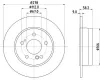 Bremsscheibe Hinterachse HELLA 8DD 355 102-861 Bild Bremsscheibe Hinterachse HELLA 8DD 355 102-861