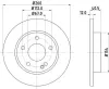 Bremsscheibe Vorderachse HELLA 8DD 355 105-971 Bild Bremsscheibe Vorderachse HELLA 8DD 355 105-971