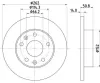 Bremsscheibe Vorderachse HELLA 8DD 355 107-181 Bild Bremsscheibe Vorderachse HELLA 8DD 355 107-181