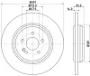 Bremsscheibe Hinterachse HELLA 8DD 355 107-241 Bild Bremsscheibe Hinterachse HELLA 8DD 355 107-241