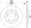 Bremsscheibe HELLA 8DD 355 108-681 Bild Bremsscheibe HELLA 8DD 355 108-681