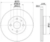 Bremsscheibe HELLA 8DD 355 108-881 Bild Bremsscheibe HELLA 8DD 355 108-881