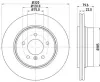 Bremsscheibe HELLA 8DD 355 128-491