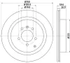 Bremsscheibe Hinterachse HELLA 8DD 355 118-781 Bild Bremsscheibe Hinterachse HELLA 8DD 355 118-781