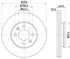 Bremsscheibe HELLA 8DD 355 119-011 Bild Bremsscheibe HELLA 8DD 355 119-011