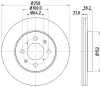 Bremsscheibe Vorderachse HELLA 8DD 355 114-451 Bild Bremsscheibe Vorderachse HELLA 8DD 355 114-451