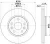 Bremsscheibe HELLA 8DD 355 116-451 Bild Bremsscheibe HELLA 8DD 355 116-451