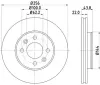 Bremsscheibe HELLA 8DD 355 117-981 Bild Bremsscheibe HELLA 8DD 355 117-981