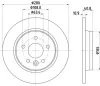 Bremsscheibe HELLA 8DD 355 119-501 Bild Bremsscheibe HELLA 8DD 355 119-501