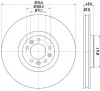 Bremsscheibe HELLA 8DD 355 119-651 Bild Bremsscheibe HELLA 8DD 355 119-651