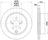 Bremsscheibe HELLA 8DD 355 123-101 Bild Bremsscheibe HELLA 8DD 355 123-101