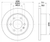 Bremsscheibe HELLA 8DD 355 131-841 Bild Bremsscheibe HELLA 8DD 355 131-841